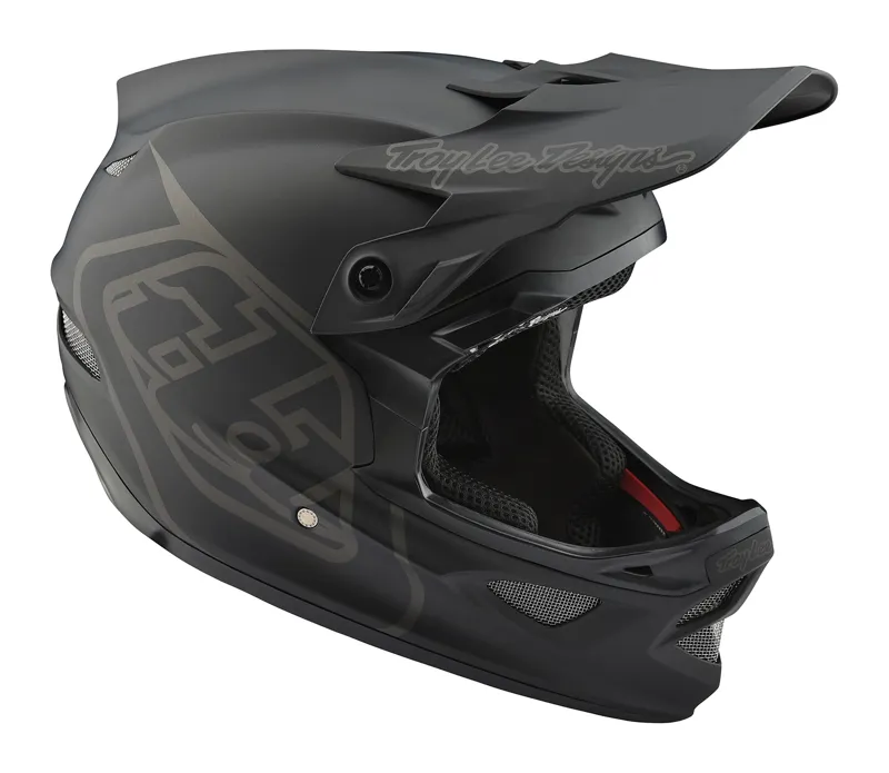 Troy Lee Designs 2020 SMALL D3 Fiberlite Helmet Factory Black-6